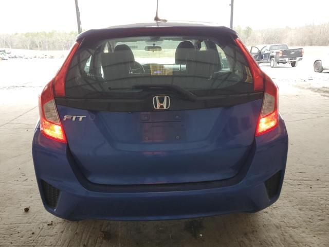 3HGGK5H53FM768617 - 2015 HONDA FIT LX BLUE photo 6