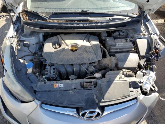 KMHDH4AE7FU294439 - 2015 HYUNDAI ELANTRA SE SILVER photo 11