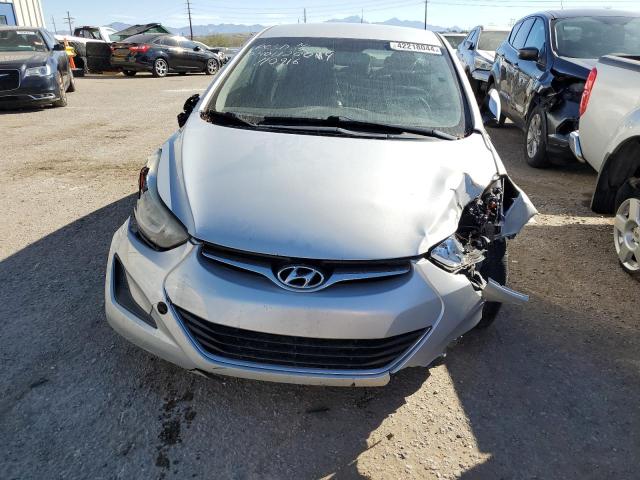 KMHDH4AE7FU294439 - 2015 HYUNDAI ELANTRA SE SILVER photo 5