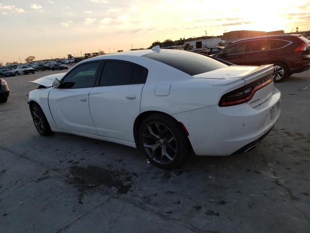 2C3CDXHG8GH163386 - 2016 DODGE CHARGER SXT WHITE photo 2