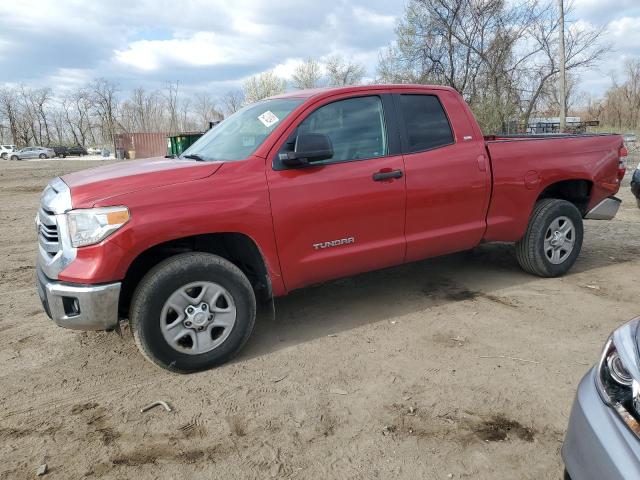 5TFUM5F14HX072292 - 2017 TOYOTA TUNDRA DOUBLE CAB SR/SR5 RED photo 1