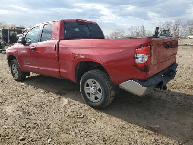 5TFUM5F14HX072292 - 2017 TOYOTA TUNDRA DOUBLE CAB SR/SR5 RED photo 2