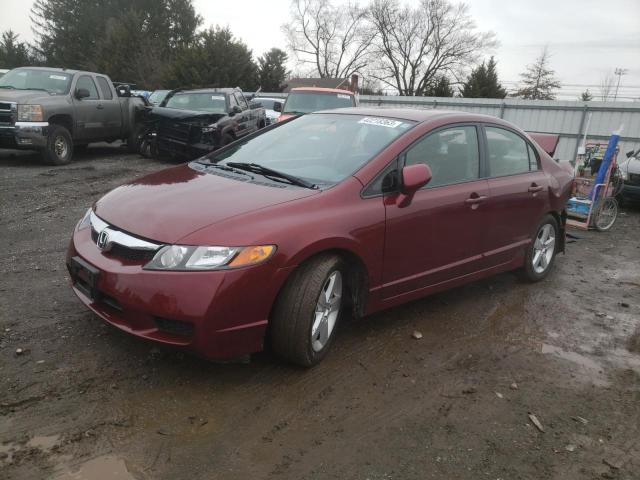 19XFA16669E018273 - 2009 HONDA CIVIC LX-S كستنائي صورة 1