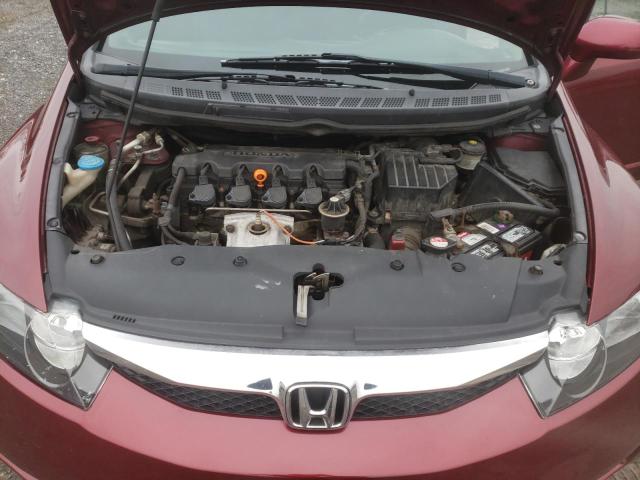 19XFA16669E018273 - 2009 HONDA CIVIC LX-S كستنائي صورة 11