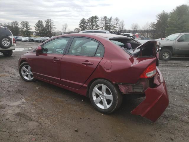 19XFA16669E018273 - 2009 HONDA CIVIC LX-S كستنائي صورة 2