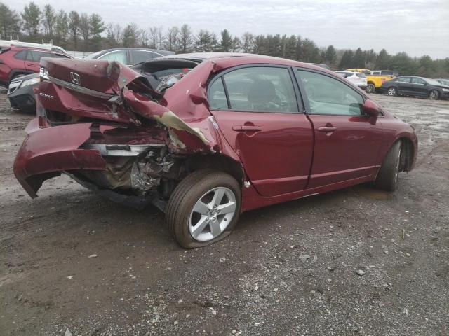 19XFA16669E018273 - 2009 HONDA CIVIC LX-S كستنائي صورة 3