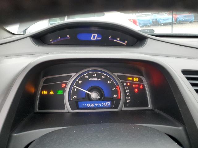 2HGFG1B92BH501978 - 2011 HONDA CIVIC EXL ნაცრისფერი ფოტო 9