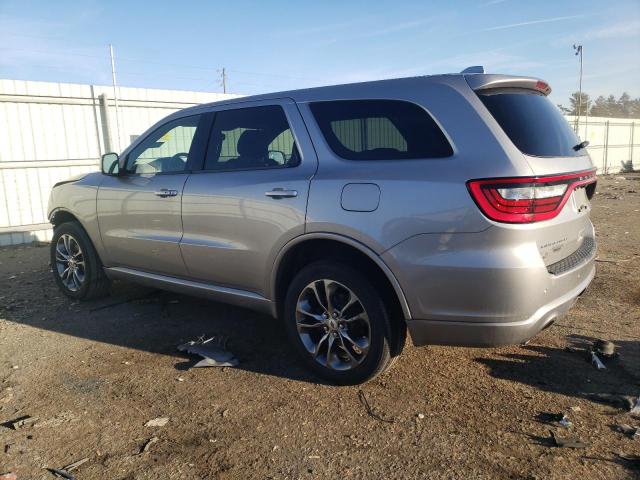 1C4RDJDG2LC296795 - 2020 DODGE DURANGO GT SILVER photo 2