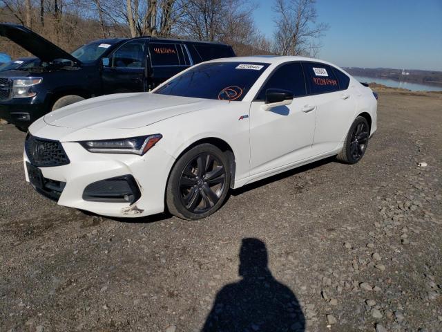 19UUB5F53MA009353 - 2021 ACURA TLX TECH A WHITE photo 1