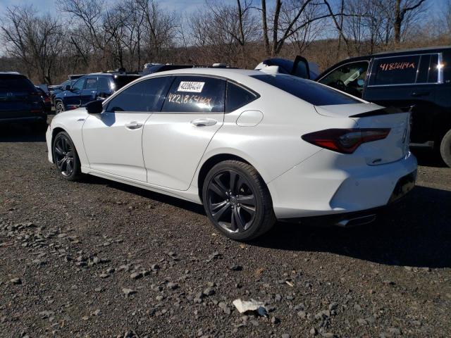 19UUB5F53MA009353 - 2021 ACURA TLX TECH A WHITE photo 2