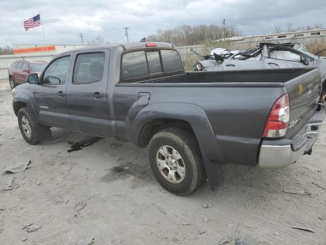 5TFKU4HN5FX005859 - 2015 TOYOTA TACOMA DOUBLE CAB PRERUNNER LONG BED GRAY photo 2