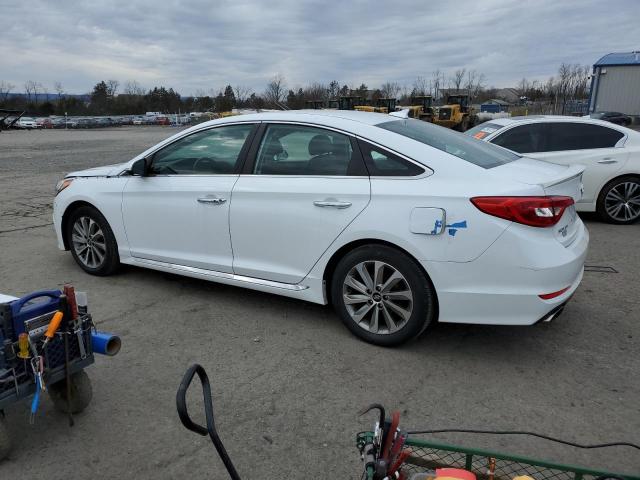 5NPE34AF3FH109412 - 2015 HYUNDAI SONATA SPO WHITE photo 2