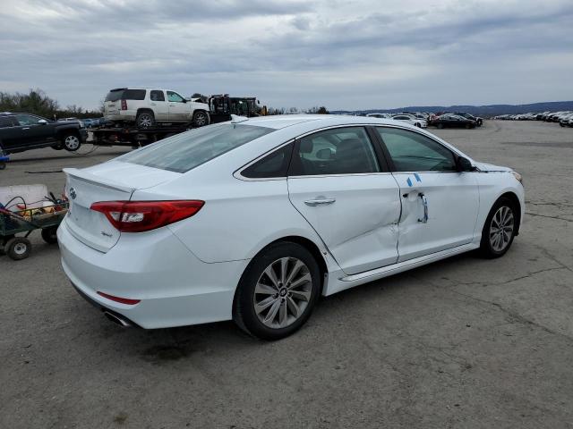 5NPE34AF3FH109412 - 2015 HYUNDAI SONATA SPO WHITE photo 3