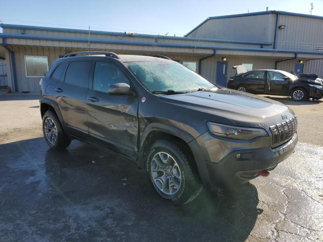 1C4PJMBX7MD109017 - 2021 JEEP CHEROKEE TRAILHAWK GRAY photo 4