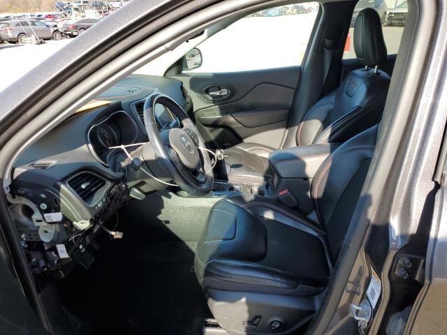 1C4PJMBX7MD109017 - 2021 JEEP CHEROKEE TRAILHAWK GRAY photo 7