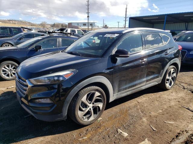 KM8J3CA29GU237484 - 2016 HYUNDAI TUCSON LIMITED BLACK photo 1