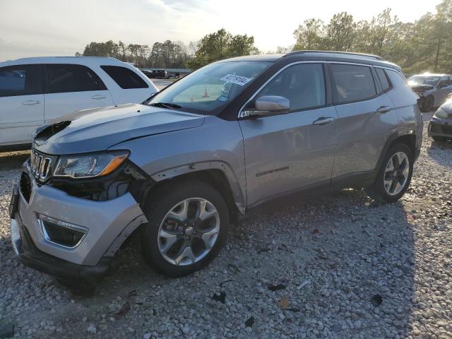 3C4NJCCB1KT755570 - 2019 JEEP COMPASS LIMITED SILVER photo 1