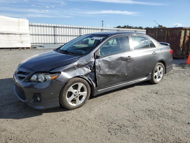 2T1BU4EE3BC740028 - 2011 TOYOTA COROLLA BASE GRAY photo 1