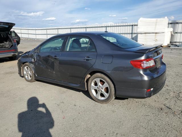 2T1BU4EE3BC740028 - 2011 TOYOTA COROLLA BASE GRAY photo 2