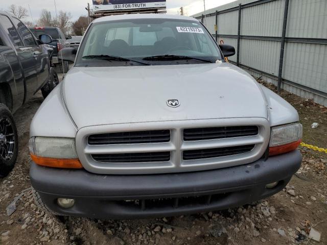 1D7HG38X73S296635 - 2003 DODGE DAKOTA QUAD SPORT SILVER photo 5