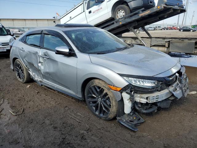 SHHFK7H92LU211737 - 2020 HONDA CIVIC SPORT TOURING SILVER photo 4