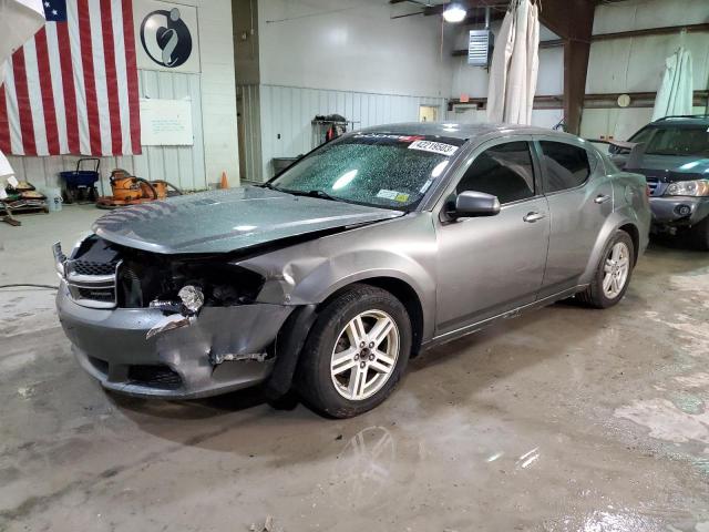 1C3CDZCB4CN178475 - 2012 DODGE AVENGER SXT GRAY photo 1