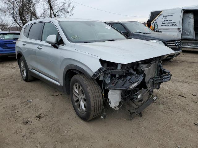 5NMS23AD9KH098731 - 2019 HYUNDAI SANTA FE SE SILVER photo 4