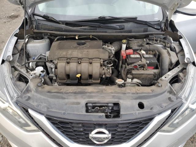 3N1AB7AP6GL683499 - 2016 NISSAN SENTRA S SILVER photo 11