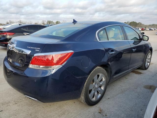 1G4GE5ED5BF240195 - 2011 BUICK LACROSSE CXS BLUE photo 3