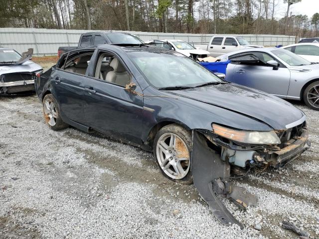 19UUA66227A038975 - 2007 ACURA TL CHARCOAL photo 4