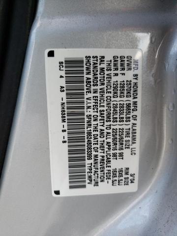 5FNRL18624B083399 - 2004 HONDA ODYSSEY EX SILVER photo 13