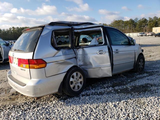 5FNRL18624B083399 - 2004 HONDA ODYSSEY EX SILVER photo 3