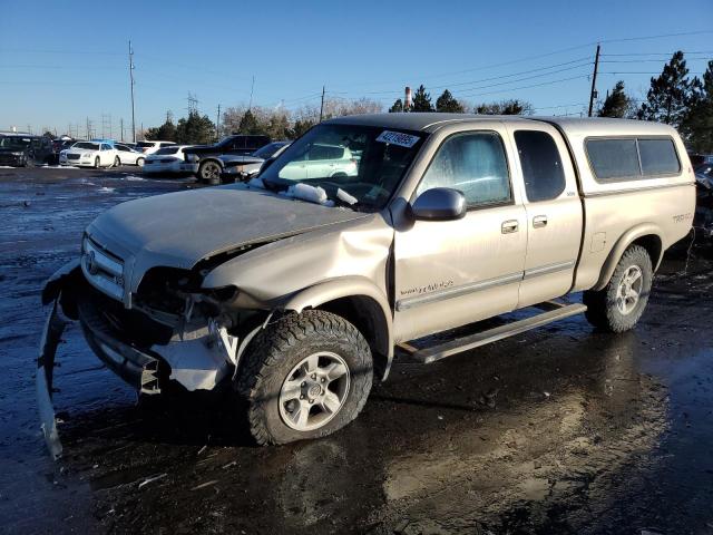 5TBBT441X6S485529 - 2006 TOYOTA TUNDRA ACCESS CAB SR5 GOLD photo 1