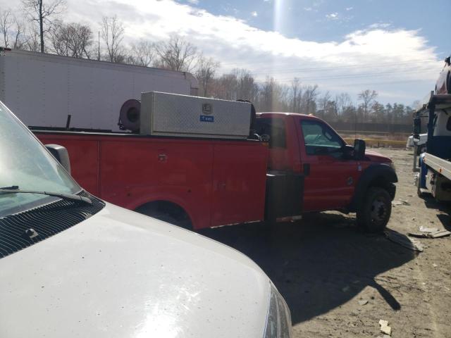 1FDUF4HT2BEC80091 - 2011 FORD F450 SUPER RED photo 4