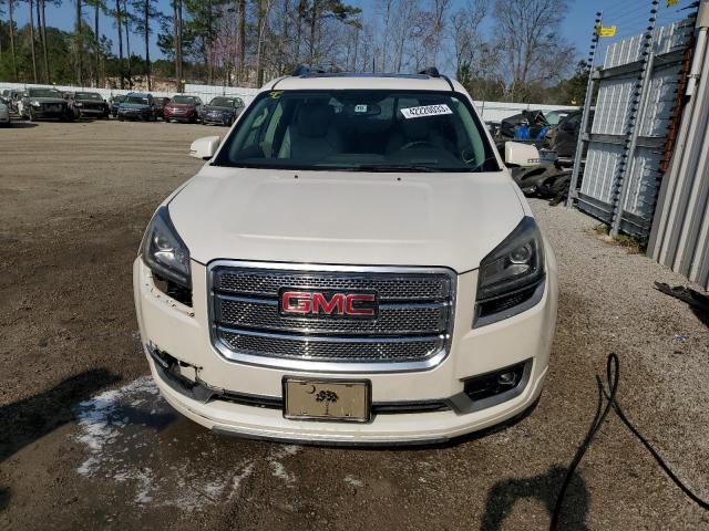 1GKKVTKDXDJ210959 - 2013 GMC ACADIA DENALI WHITE photo 5