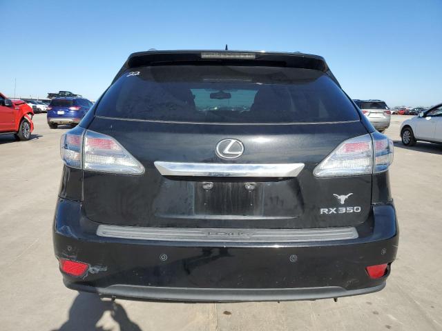 2T2ZK1BAXBC046498 - 2011 LEXUS RX 350 BLACK photo 6