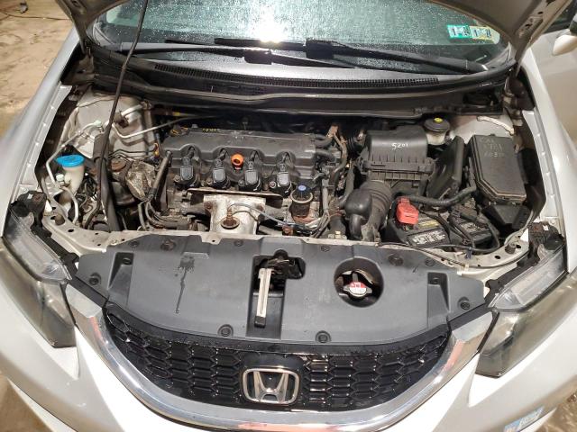 19XFB2F88DE232825 - 2013 HONDA CIVIC EX SILVER photo 11