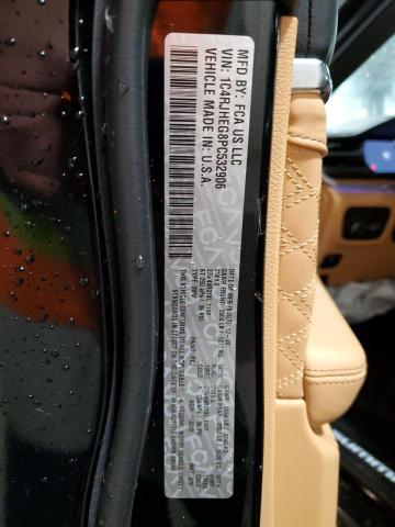 1C4RJHEG8PC532906 - 2023 JEEP GRAND CHER SUMMIT შავი ფოტო 14