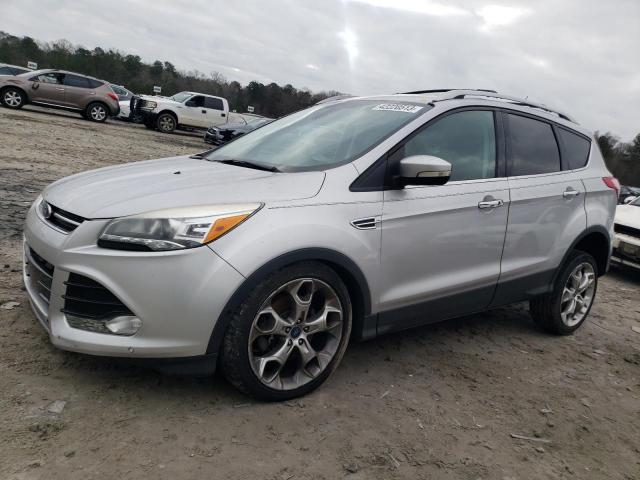 1FMCU0J96DUD49091 - 2013 FORD ESCAPE TITANIUM SILVER photo 1