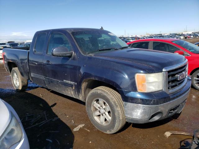 1GTEK19078Z109474 - 2008 GMC SIERRA K1500 BLUE photo 4