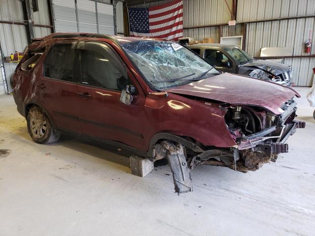 JHLRD78875C046058 - 2005 HONDA CR-V EX MAROON photo 4