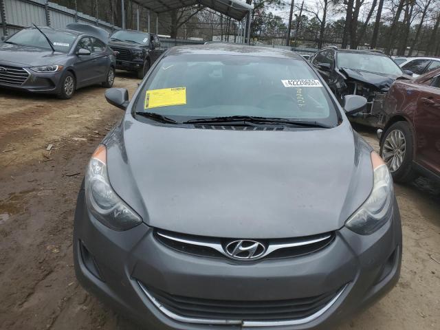 5NPDH4AE9CH138879 - 2012 HYUNDAI ELANTRA GLS GRAY photo 5