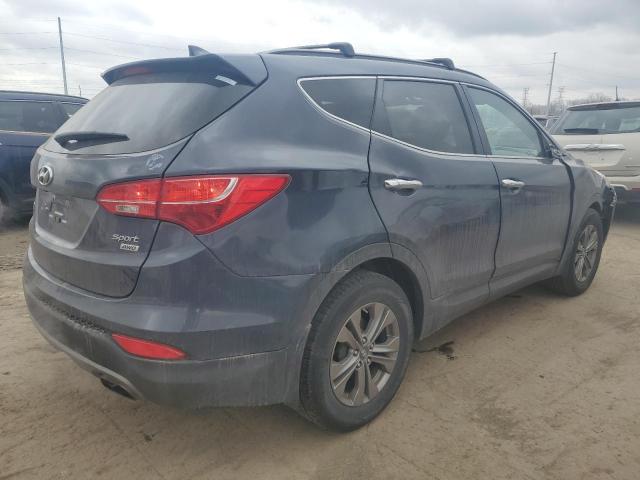 5XYZUDLB5GG313128 - 2016 HYUNDAI SANTA FE S BLUE photo 3