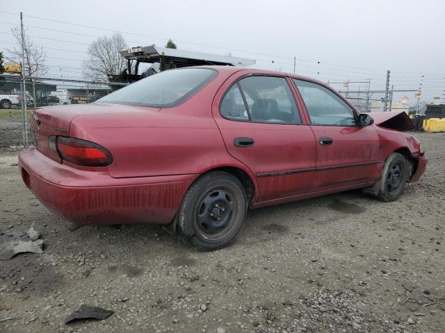 1Y1SK5263SZ009111 - 1995 GEO PRIZM BASE RED photo 3