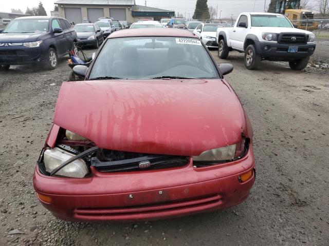 1Y1SK5263SZ009111 - 1995 GEO PRIZM BASE RED photo 5