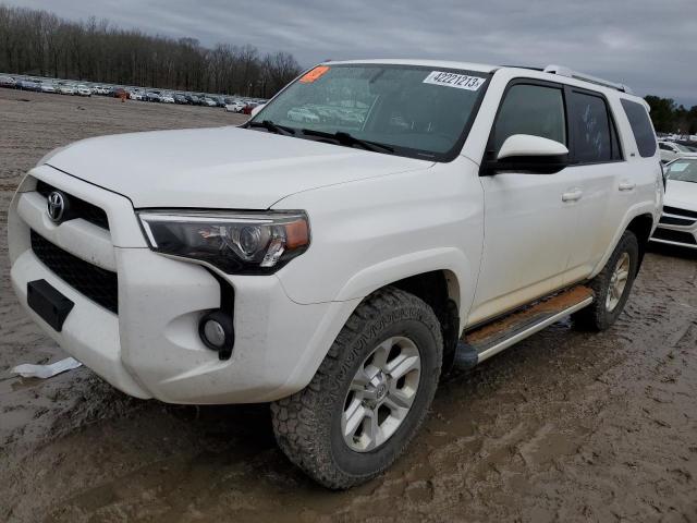 JTEBU5JR2G5315818 - 2016 TOYOTA 4RUNNER SR5/SR5 PREMIUM WHITE photo 1