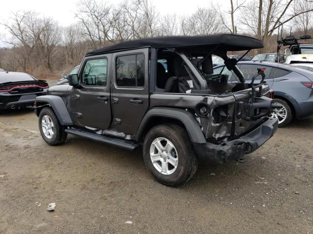 1C4HJXDG8NW172815 - 2022 JEEP WRANGLER U SPORT Graphit Foto 2