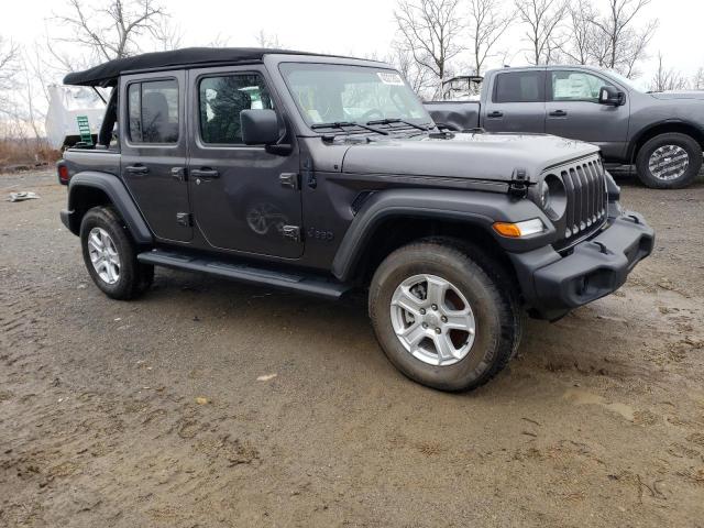 1C4HJXDG8NW172815 - 2022 JEEP WRANGLER U SPORT Graphit Foto 4