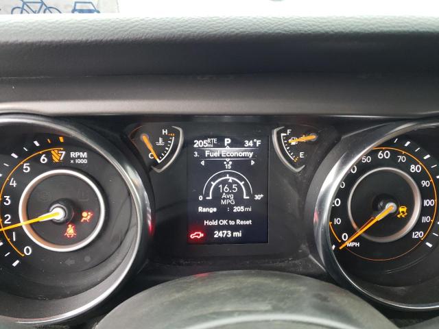 1C4HJXDG8NW172815 - 2022 JEEP WRANGLER U SPORT Graphit Foto 9