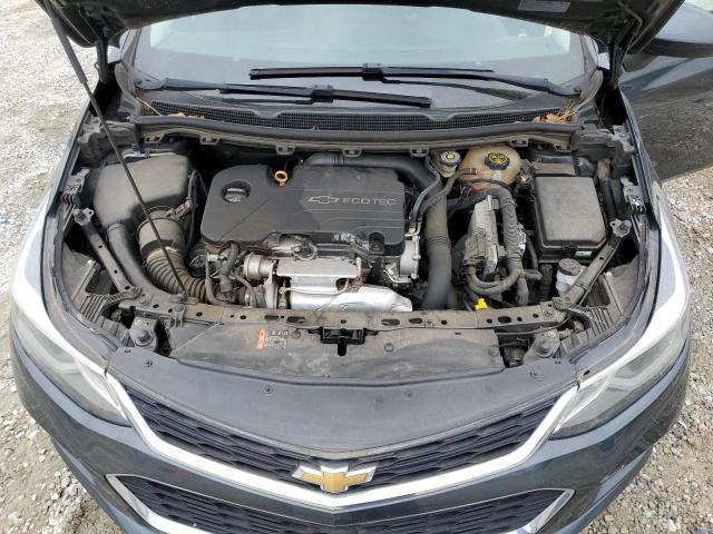 3G1BE6SM6HS572541 - 2017 CHEVROLET CRUZE LT CHARCOAL photo 11